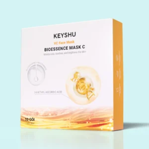 Bioessence Mask C - Mặt Nạ Vitamin C| Dưỡng Ẩm, Làm Dịu, Làm Sáng | 10 Miếng x 30ML