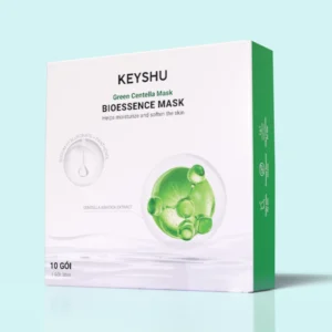 Bioessence Mask - Mặt Nạ Sợi Xơ Rau Má| Dưỡng Ẩm, Làm Dịu | 10 miếng x 30ML